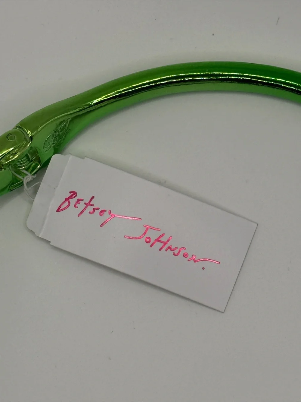NWT Betsey Johnson Calla Lily Collar Statement Necklace w/ Crystals -retail $128 - Picture 6 of 8
